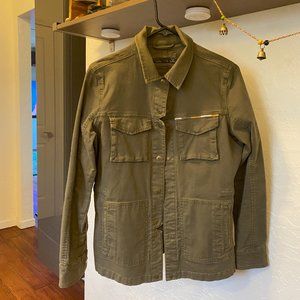 Prana Snap up drawstring Jacket